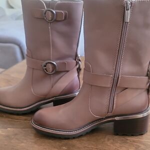Vince Cumato Womens Size7 Brown Leather Boots